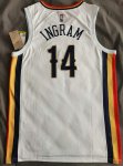 NBA 14 Ingram Pelicans 21-22 city Maillot blanc